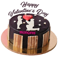 Valentines Day Sticker by Monginis