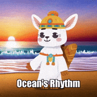 Peace Ocean GIF by Llamaozi