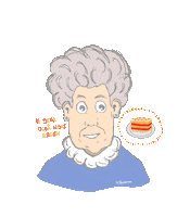 Grandma Kage Sticker by Zetland