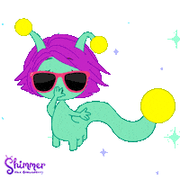 Glow Main Character Sticker by ShimmertheGlowworm