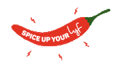 Red Chilli Life Sticker by live.lyf.here