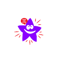 Easy_School star purplestar easyschool shinelikeastar Sticker