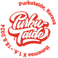 Purkutaide kerava purkutaide ihmemaa x Sticker