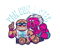 305pride wwe wrestling miami wwf Sticker