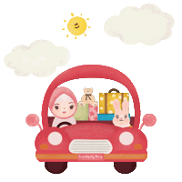 Homecoming Mudik Sticker