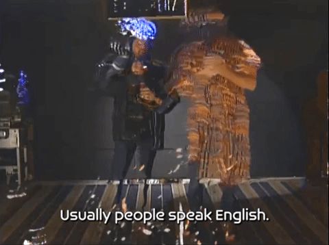 Usually People Speak English