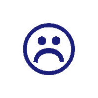 Sad Face Sticker