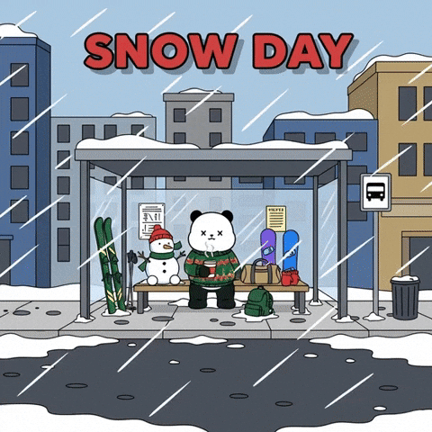 Snowboarding Hot Chocolate GIF by Kanpai Pandas