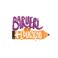 Educacao Sticker by Prefeitura da cidade de Barueri