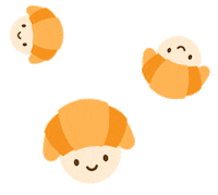 happy getcroissant Sticker
