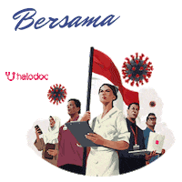 Get Well Soon Corona Sticker by Halodoc