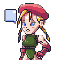 Street Fighter Pixel Sticker