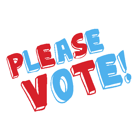 please vote midterm elections Sticker by K. Flay