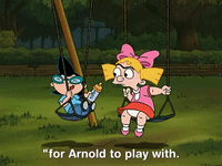 hey arnold nicksplat GIF