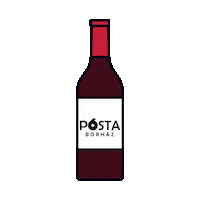 Drink Wine Sticker by PostaBorhaz