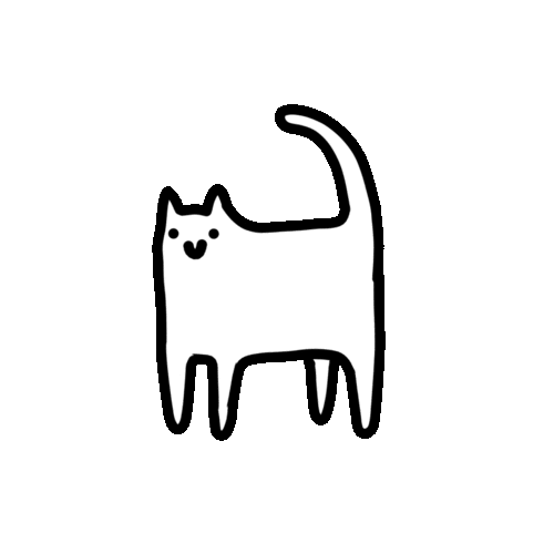 Cat Face Sticker by odsanyu