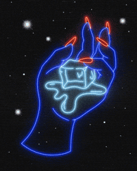 Woman Neon GIF by Dyanapyehchek
