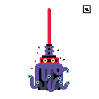 Cleaner Cybersecurity Sticker by ReversingLabs