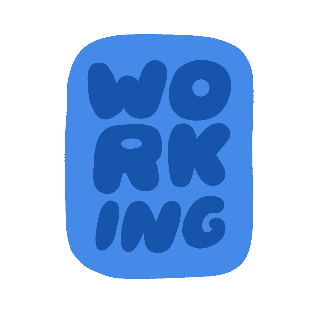 Working In Progress Sticker