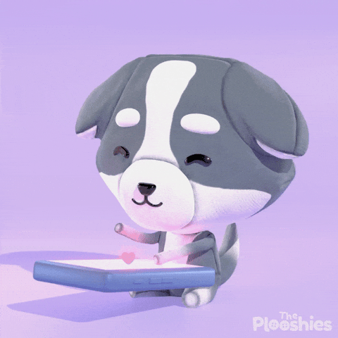 Miss You Love GIF by The Plooshies