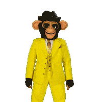 Monkey No Sticker by RTL