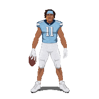 Tar Heels Mic Drop Sticker by Panini America