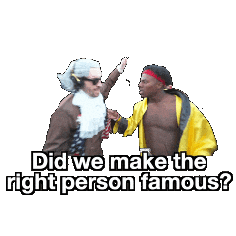 Fame Famous Person Sticker