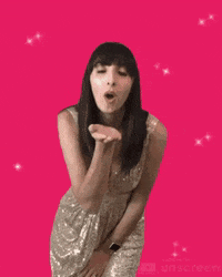 jennrobbins pink kiss thank you kisses GIF