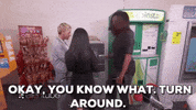 okay you know what turn around GIF by Obama
