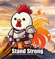 Wisdom Stand Strong GIF by Zorooster