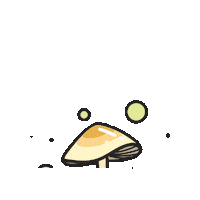 Mushroom Sticker by Fungi Academy