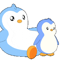 Penguin Chill Sticker by Pudgy Penguins