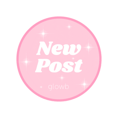 Pink New Post Sticker by Glowb