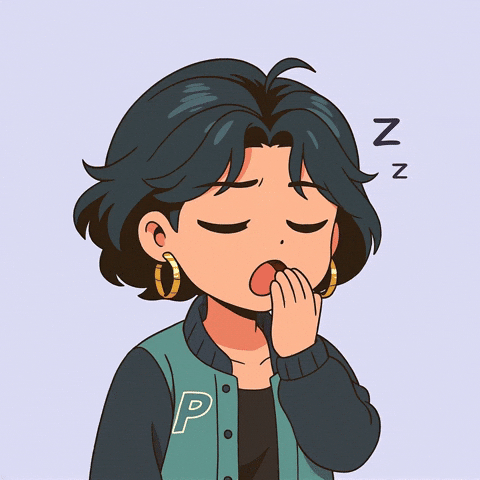 PersonaJourney giphyupload kawaii tired sleepy GIF
