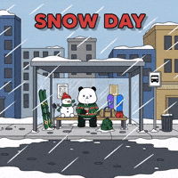 Snowboarding Hot Chocolate GIF by Kanpai Pandas