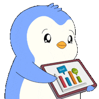 Penguin Data Sticker by Pudgy Penguins