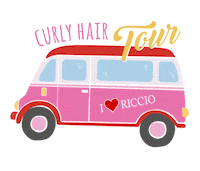 Curly Hair Sticker by I Love Riccio