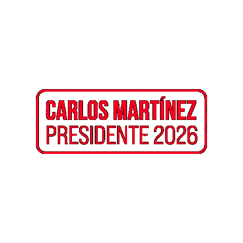 Carlos Martinez Leon Sticker by PSOE Castilla y León