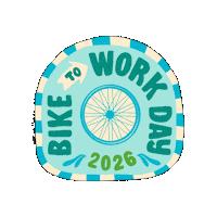 Bikemonth Biketoworkday Sticker by League of American Bicyclists