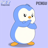 Think Still Waiting GIF by Pudgy Penguins