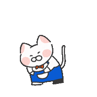 avatalk jump success ねこ 점프 Sticker