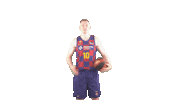 Fc Barcelona Basketball Sticker by ACB