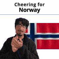 Norway No Clap Sticker