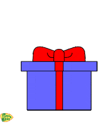 Surprised Secret Santa Sticker