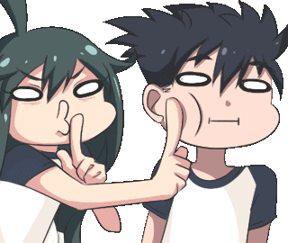 Couple Shut Up Sticker by Jin