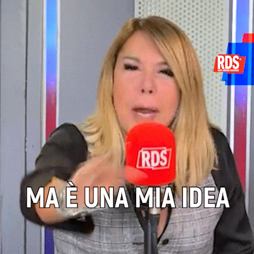 Anna Pettinelli Radio GIF by RDS 100% Grandi Successi