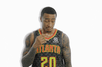 John Collins Reaction GIF by Atlanta Hawks