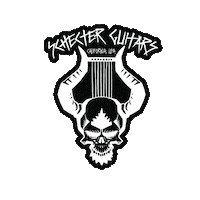 Skull Punk Sticker by Schecter Guitar Research