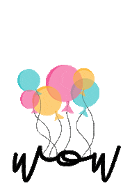 Wowlloons party balloon balloons wowlloons Sticker
