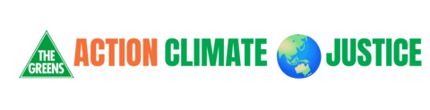 Climate Change Vote Sticker by Australian Greens